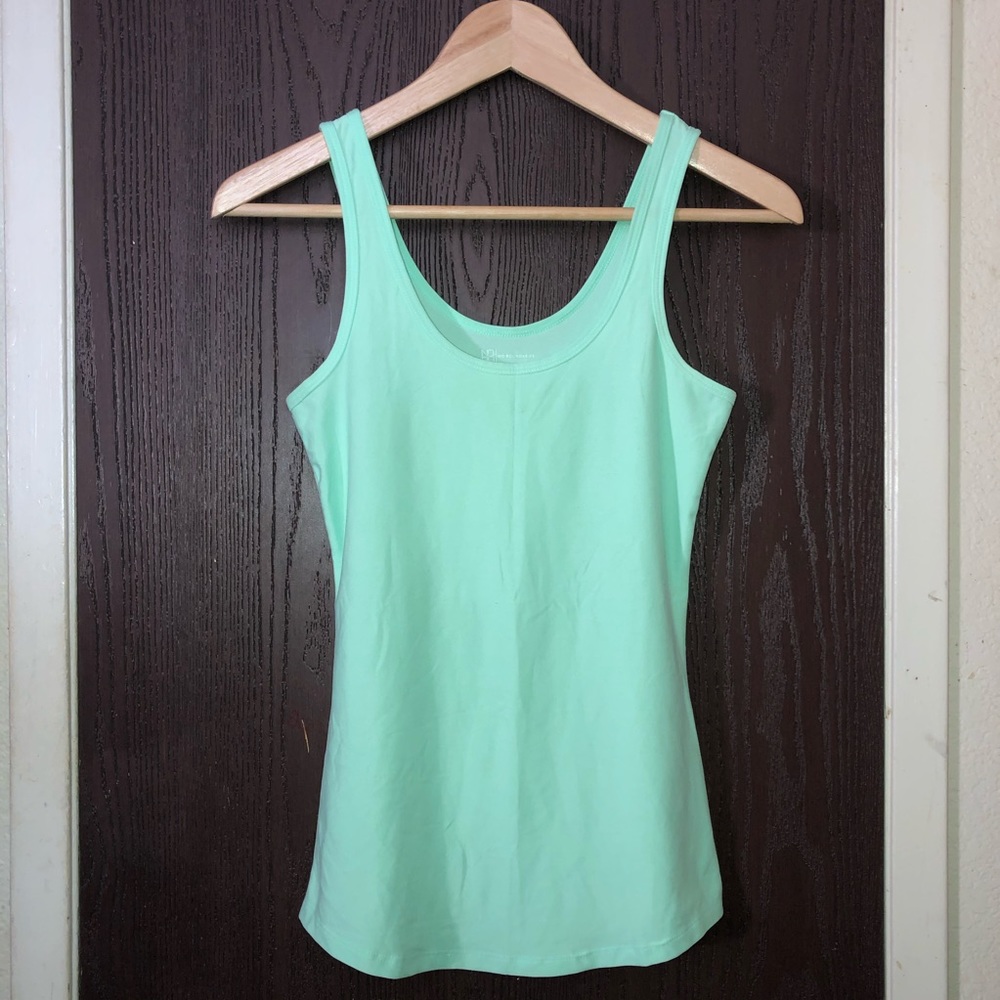 neon lime tank top